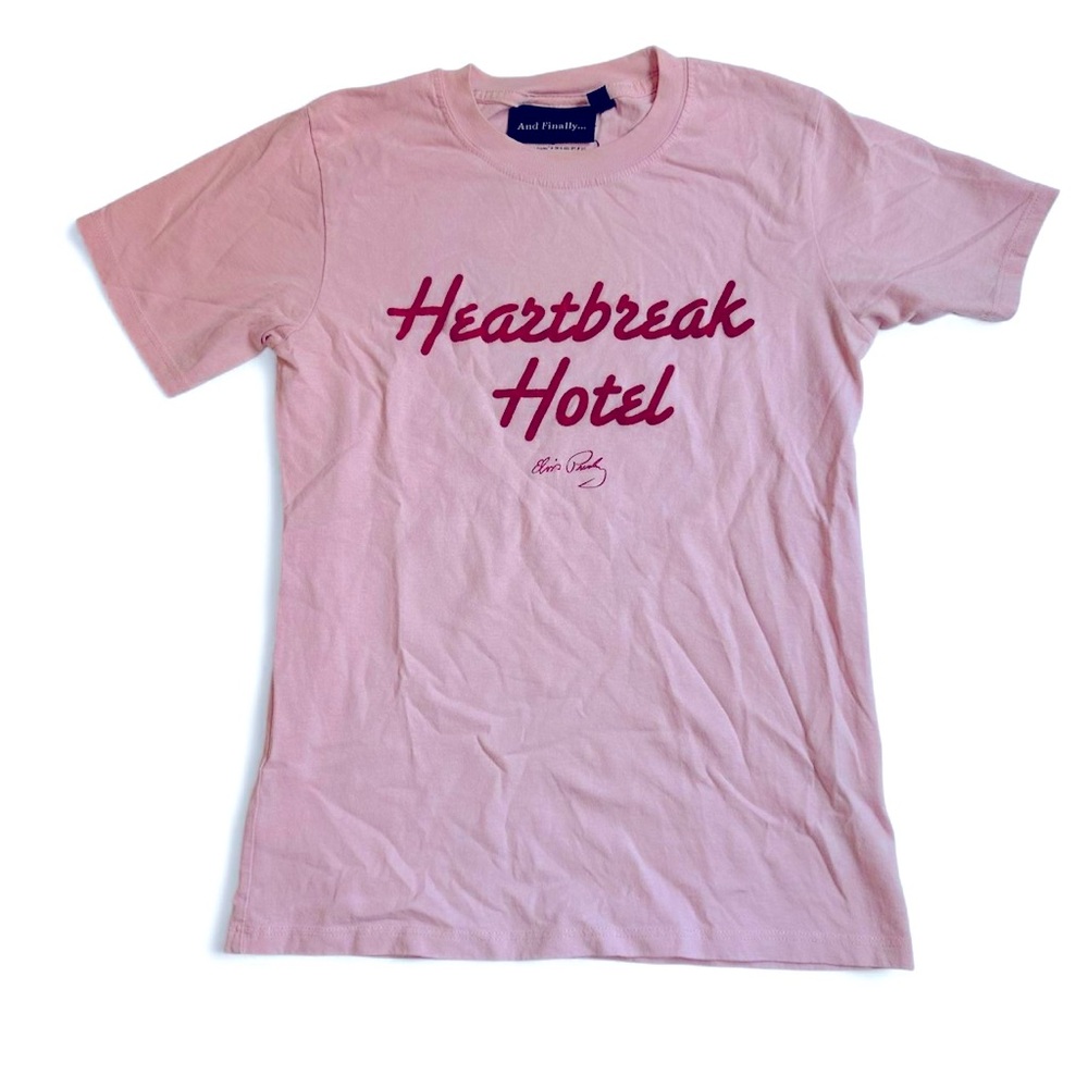 Elvis Presley Pink Heartbreak Hotel T-Shirt